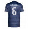 Real Madrid Eduardo Camavinga #6 Bortedrakt 2025-26 Kortermet